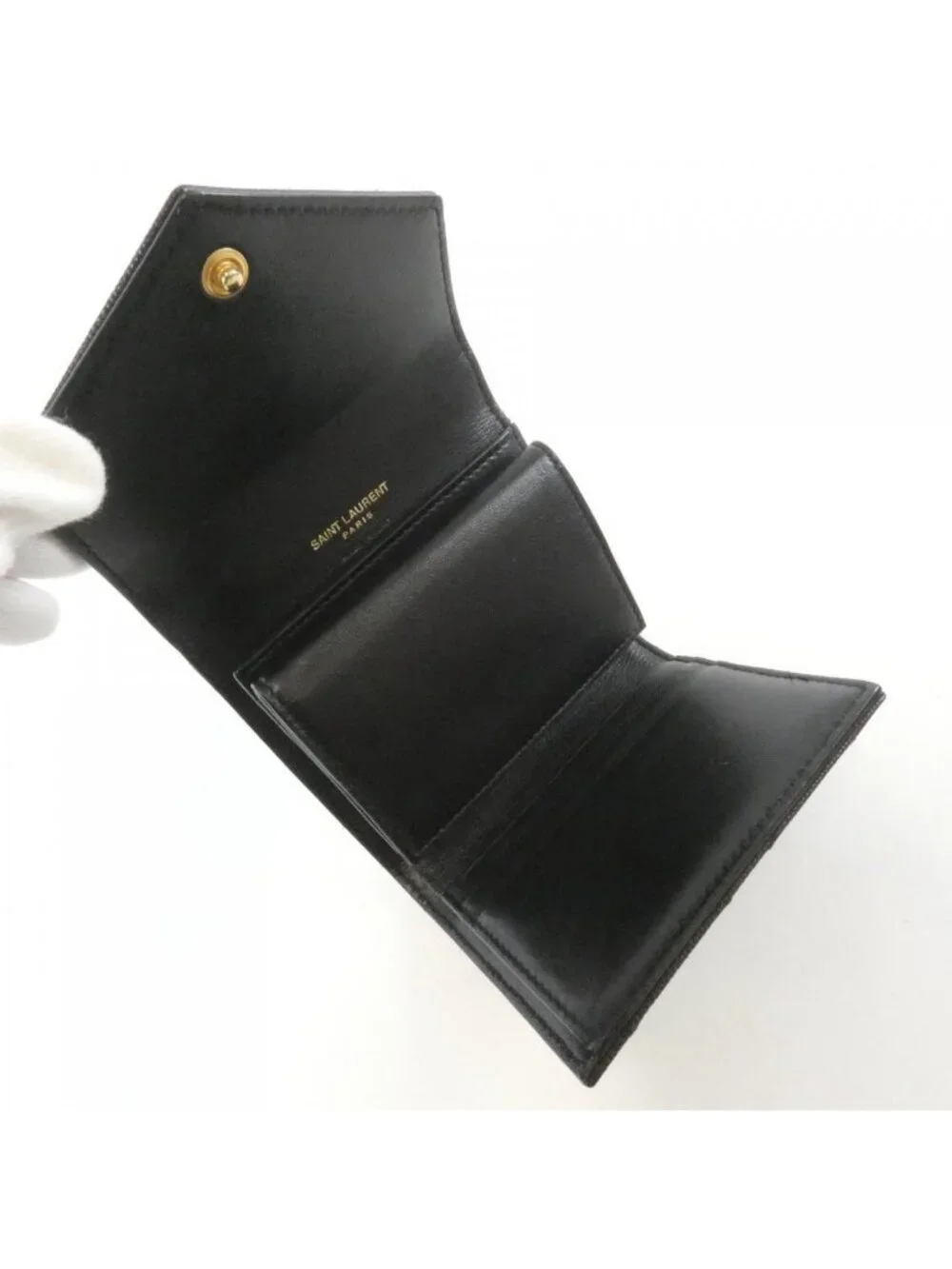 Saint Laurent Wallet Black